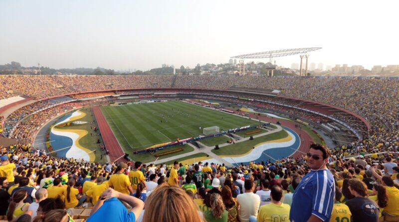 morumbi em dia de seleção